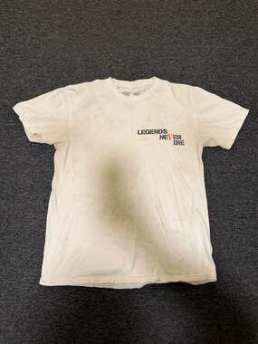 Juice WRLD x Vlone 999 Club Butterfly 'Legends Never Die' T-Shirt